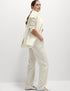 Marks & Spencer "Woven Straight Leg Trousers with Stretch"